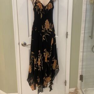 Ralph Lauren Floral Georgette Maxi Dress size 6